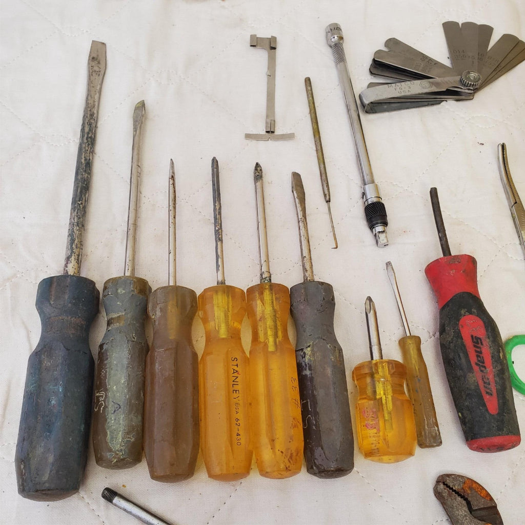 Lot of Assortment of Pliers, Scissors, Drivers & other Hand Tools LOT 354