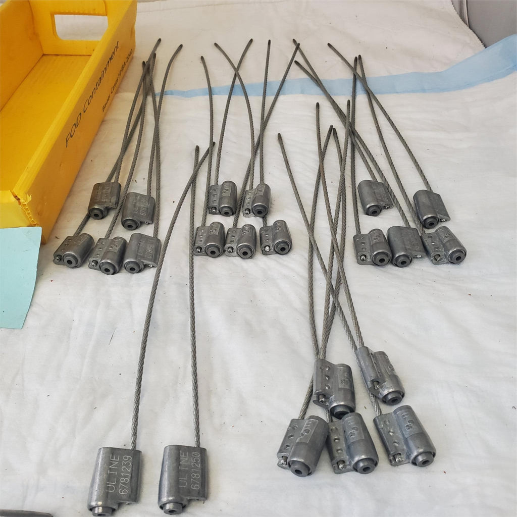 Lot of Transport Container Door Cable Seal