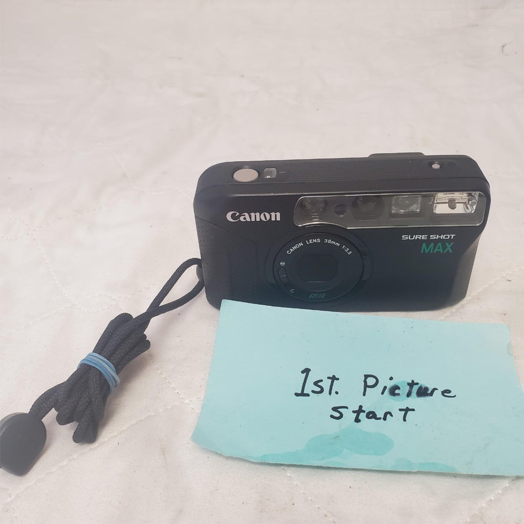 Canon Sure Shot Max Point & Shoot 35mm Film Camera 38mm 1:3.5 Lens
