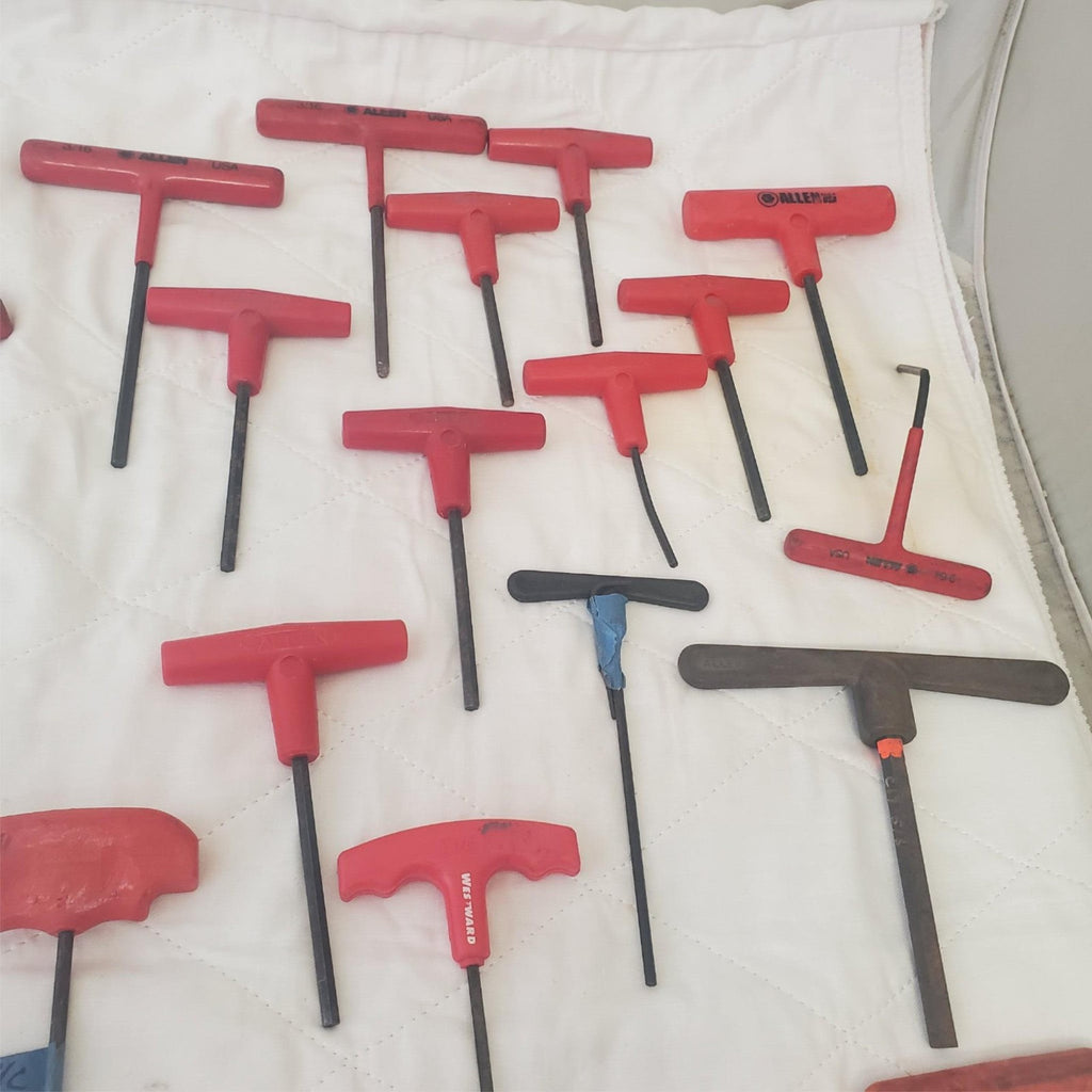 Lot of 26 Assorted T-Shaped L-Shaped Combination Hex Wrench LOT-397