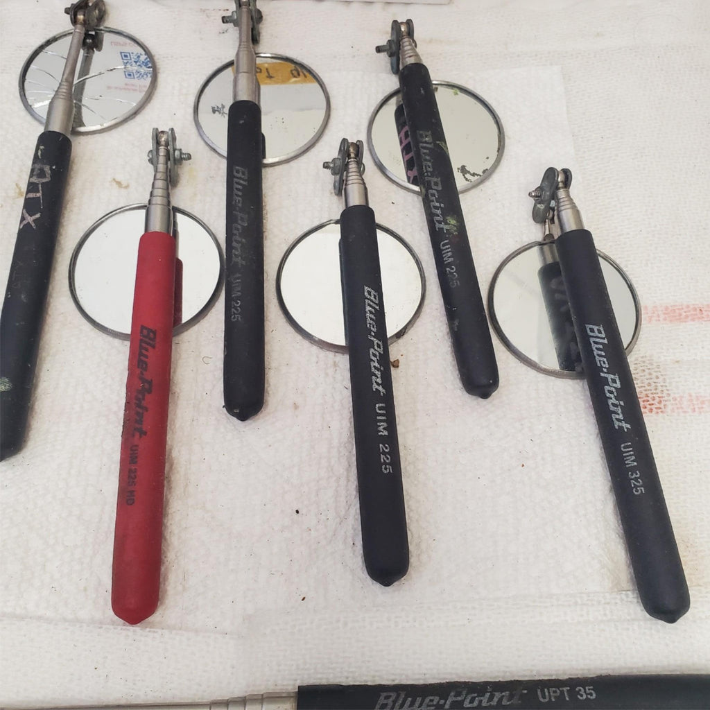 Lot of 9 Blue Point Inspection Mirror Tools & Magnetic Pick-Up Tools LOT-942