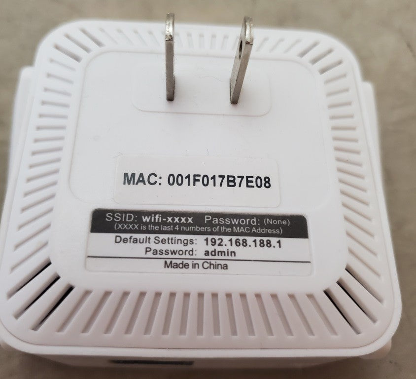 2.4Ghz WiFi Repeater Long Range Extender 300M Wireless Booster Signal Amplifier