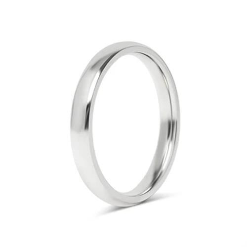 Polished Stainless Steel Blank Ring - Use for Custom Engraving & Stamping 3mm