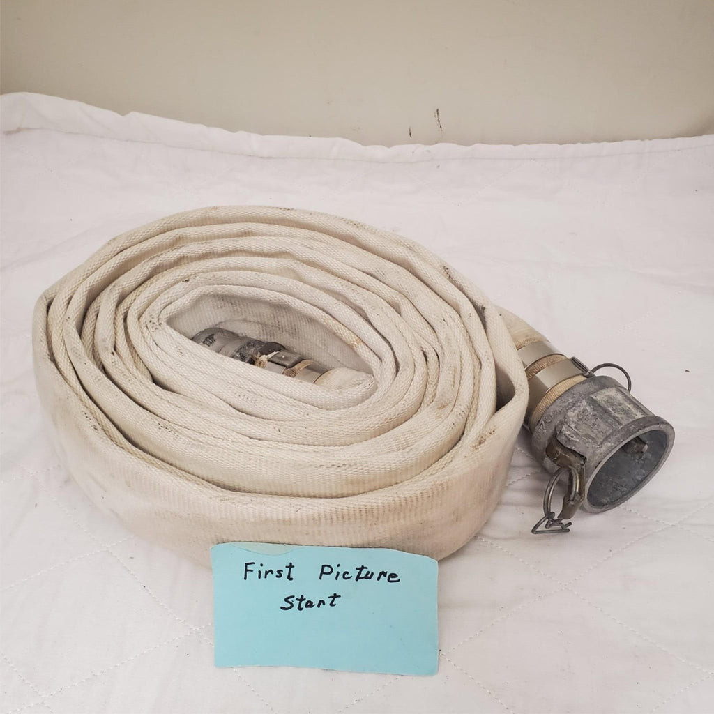 Heavy Duty Industrial Fire Hose with Aluminum Couplings