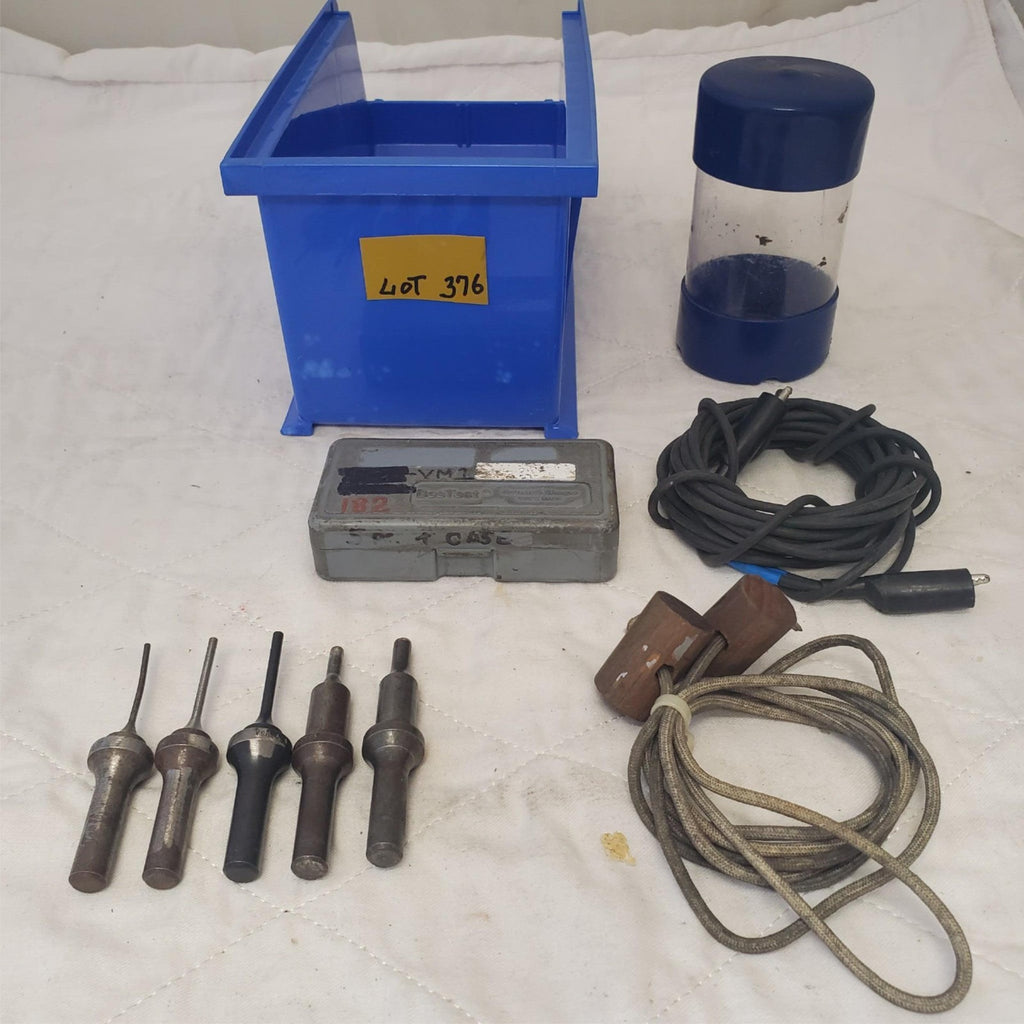 Lot of Rivet Punch, ASCO Coil, BesTest Dial Test Indicator & Etc. LOT-376