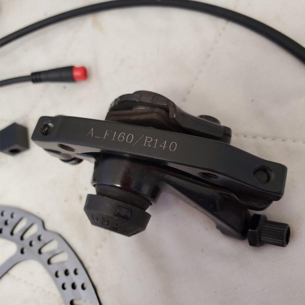 Tektro MTB 160mm Rotors Hydraulic Disc Brakes Kit w/ Cable & Housing 