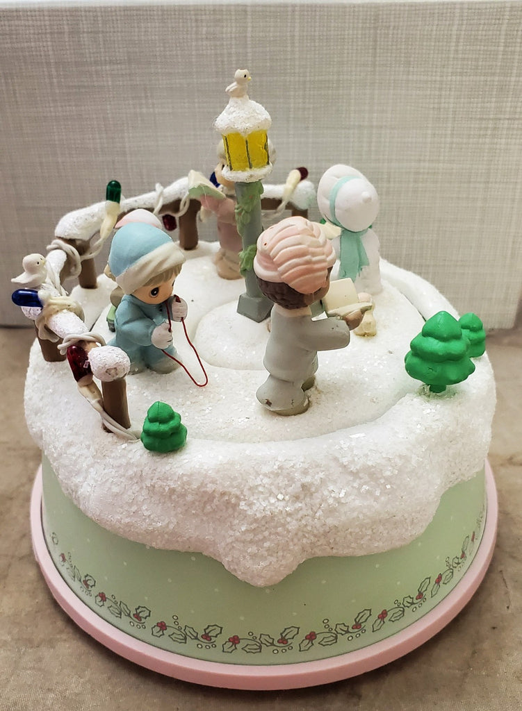 Enesco Precious Moments "Hark the Herald Angels Sing" Musical Box