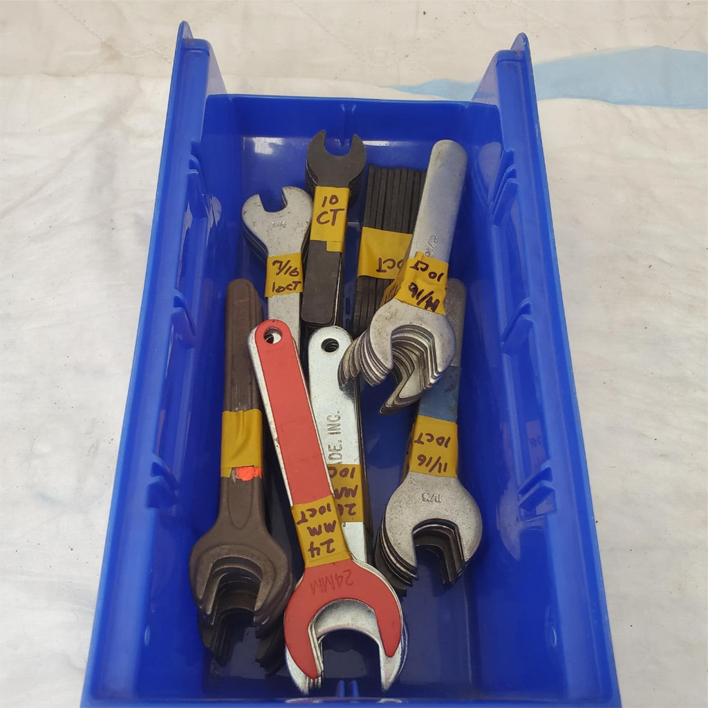 Lot of Combination Wrenches & Key Set in Different Sizes Lot 114