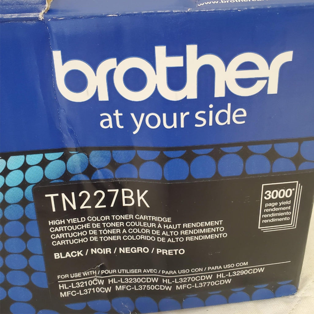 Brother Genuine TN227BK High-Yield Black Toner Cartridge