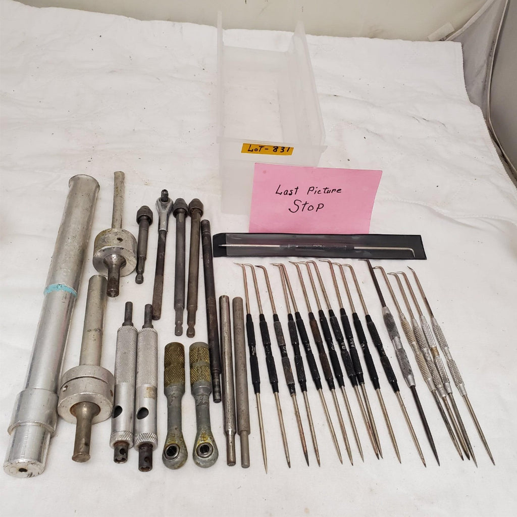 Lot of Assorted Precision Pin Vise Set and Hook Pick Tool LOT-831