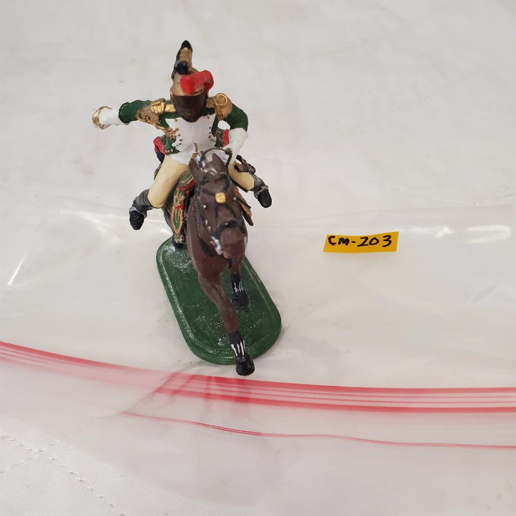 St. Petersburg Hand Painted Metal Toy Soldier Calvery General Niena CM-203