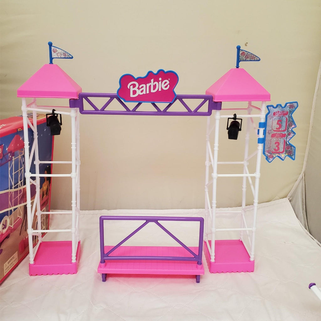 Barbie Sparkle Beach Volleyball Fun Play Set Mattel Arcotoys 1995