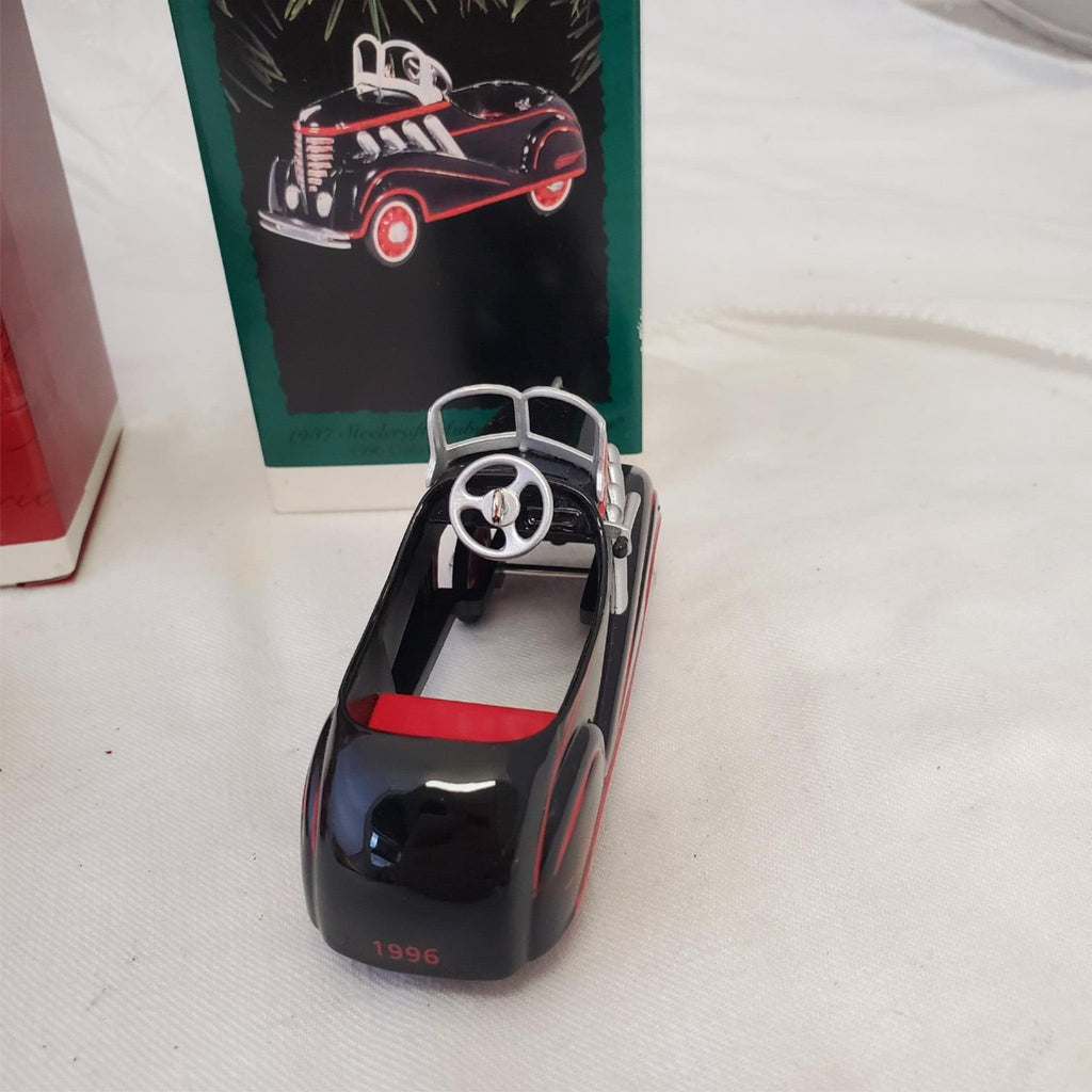 Hallmark Kiddie Car Classics 1938 Garton Lincoln Zephyr & 1937 Steelcraft Auburn