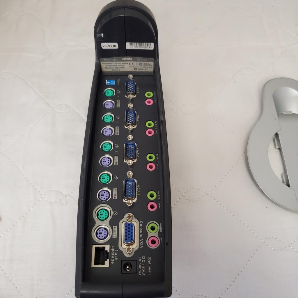 Belkin OmniView SOHO Series KVM Switch with Audio, F1DS104P