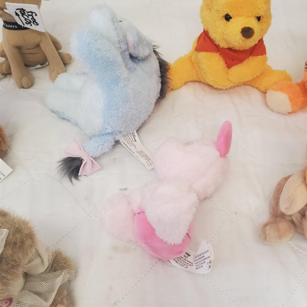 Vintage Disney Winnie the Pooh Plush Stuffed Animal Lot of 12