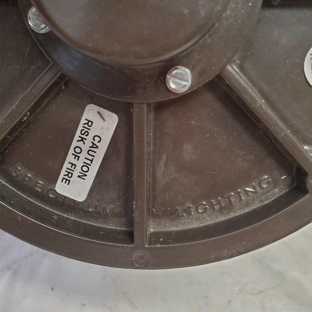 Spectrum Lighting Cylindrical Fixture Light 120V Black Finish #5