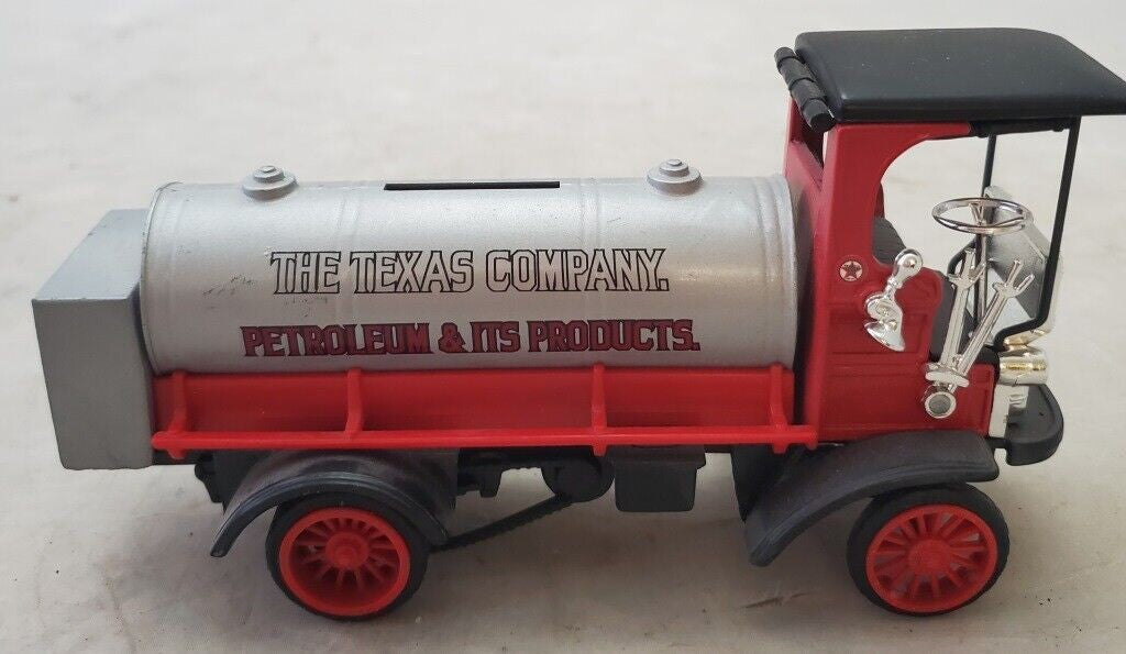 Vintage The Texas Company Petroleum and Its Products Mack Truck Bank