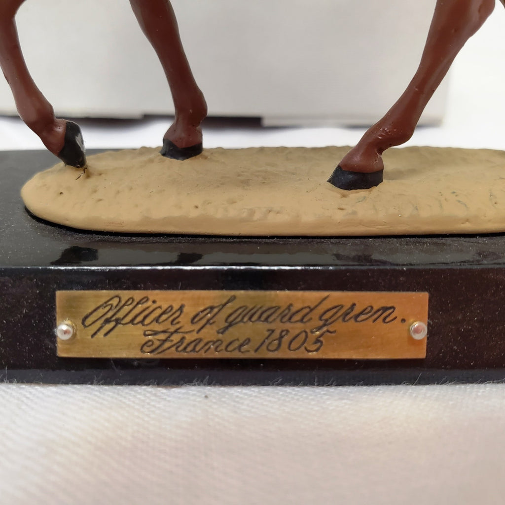 Officer of Quard Gren France 1805 Guards on Horseback Toy Soldier