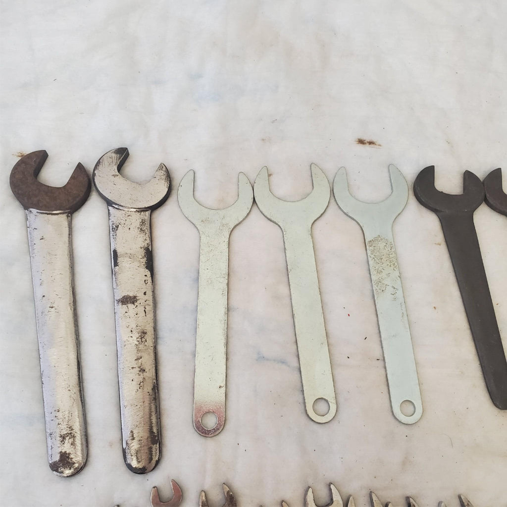Lot of 20 Various Brand Assorted Size Wrenches Hand Tools LOT 358
