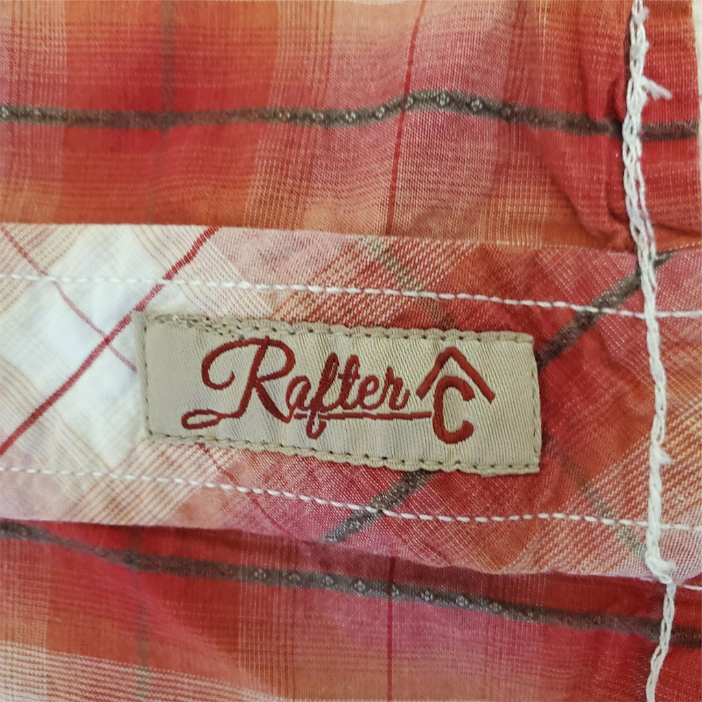 Rafter Short Sleeve & Panhandle Long Sleeve Shirts Blue and Red Size Medium