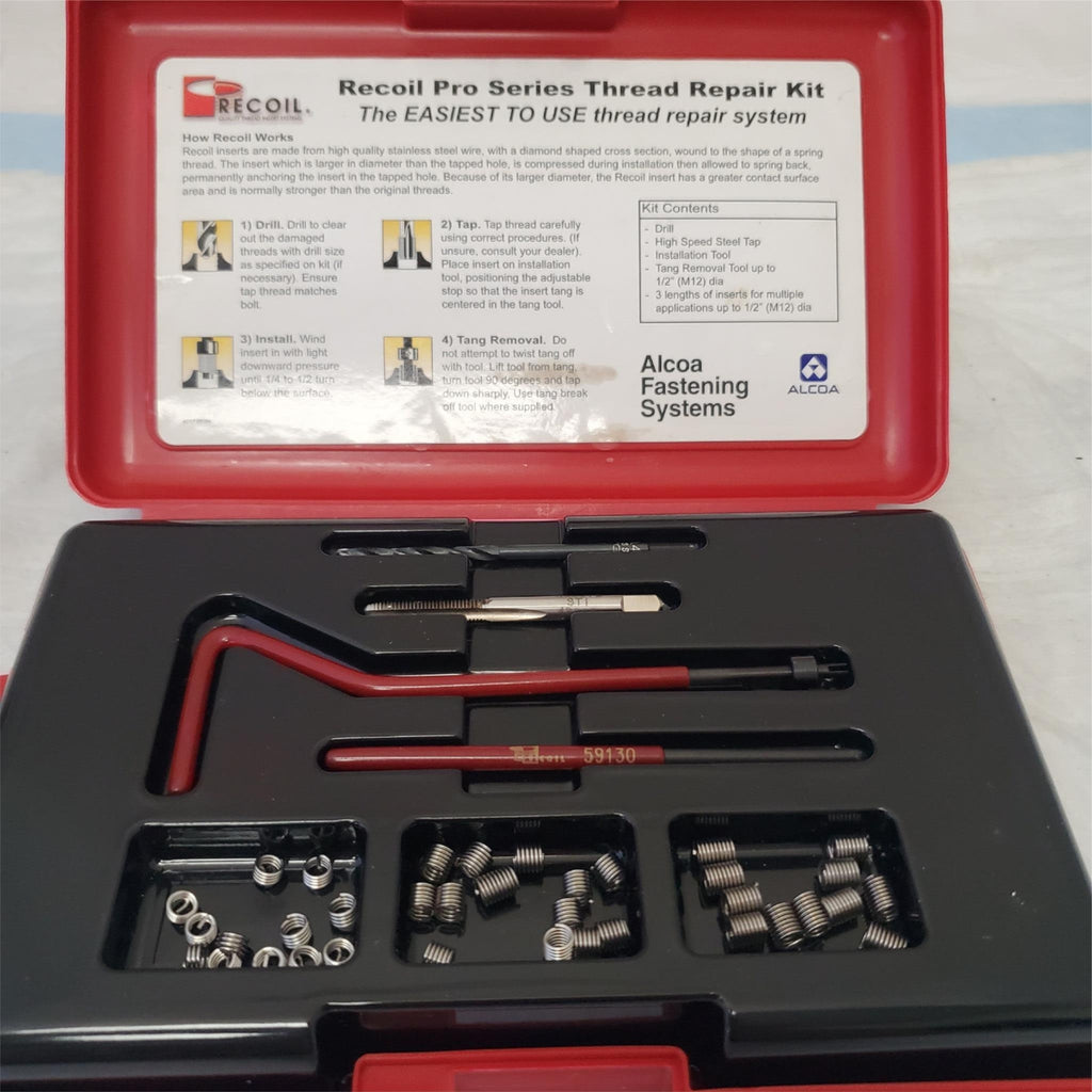 Recoil Quality Thread Insert Systems Pro Series Thread Repair Kit #2