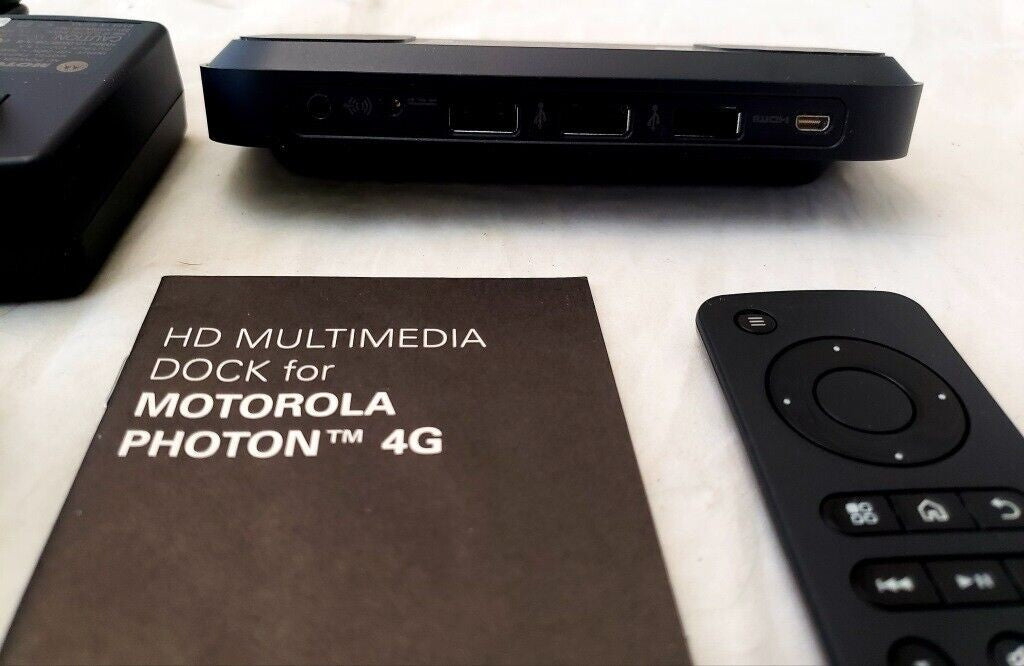 Used Motorola HD Charging Station for Motorola Photon 4G EVM1358Q