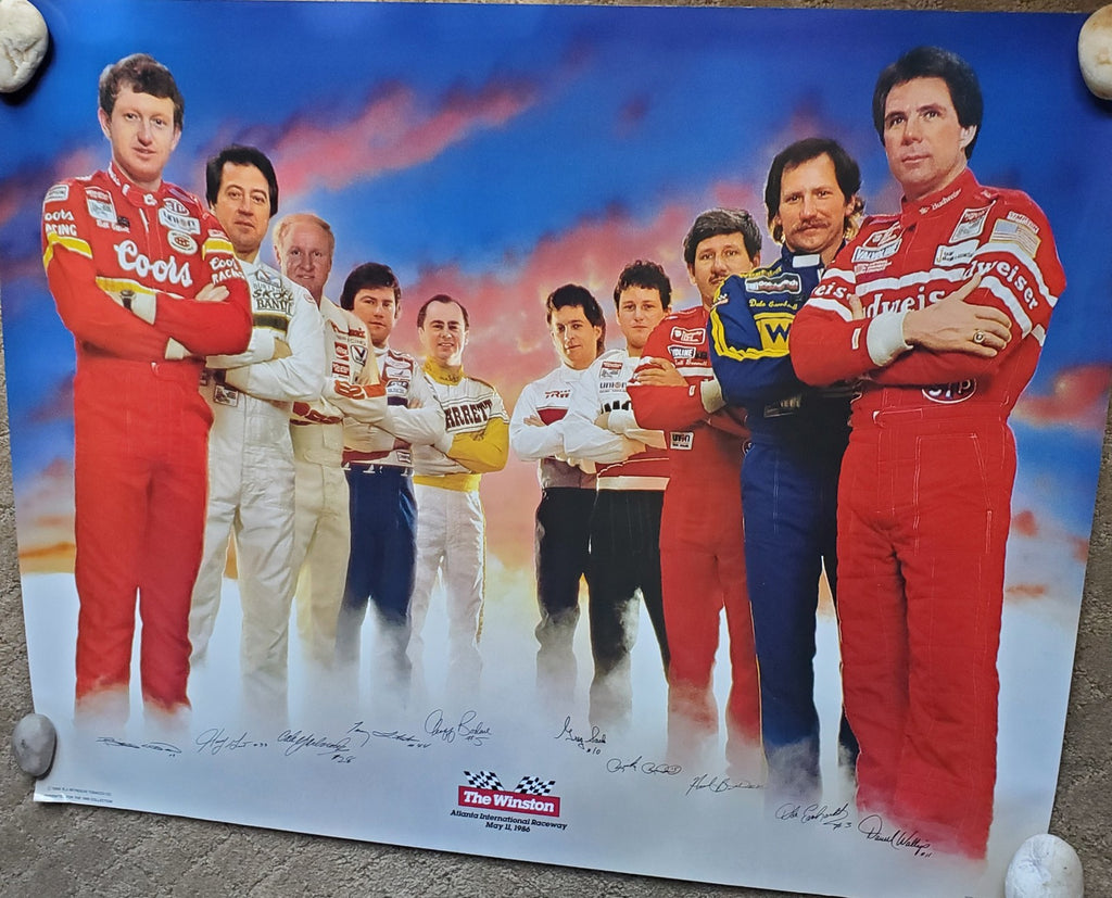 NASCAR The Winston, Atlanta International Raceway, May 11, 1986 Poster