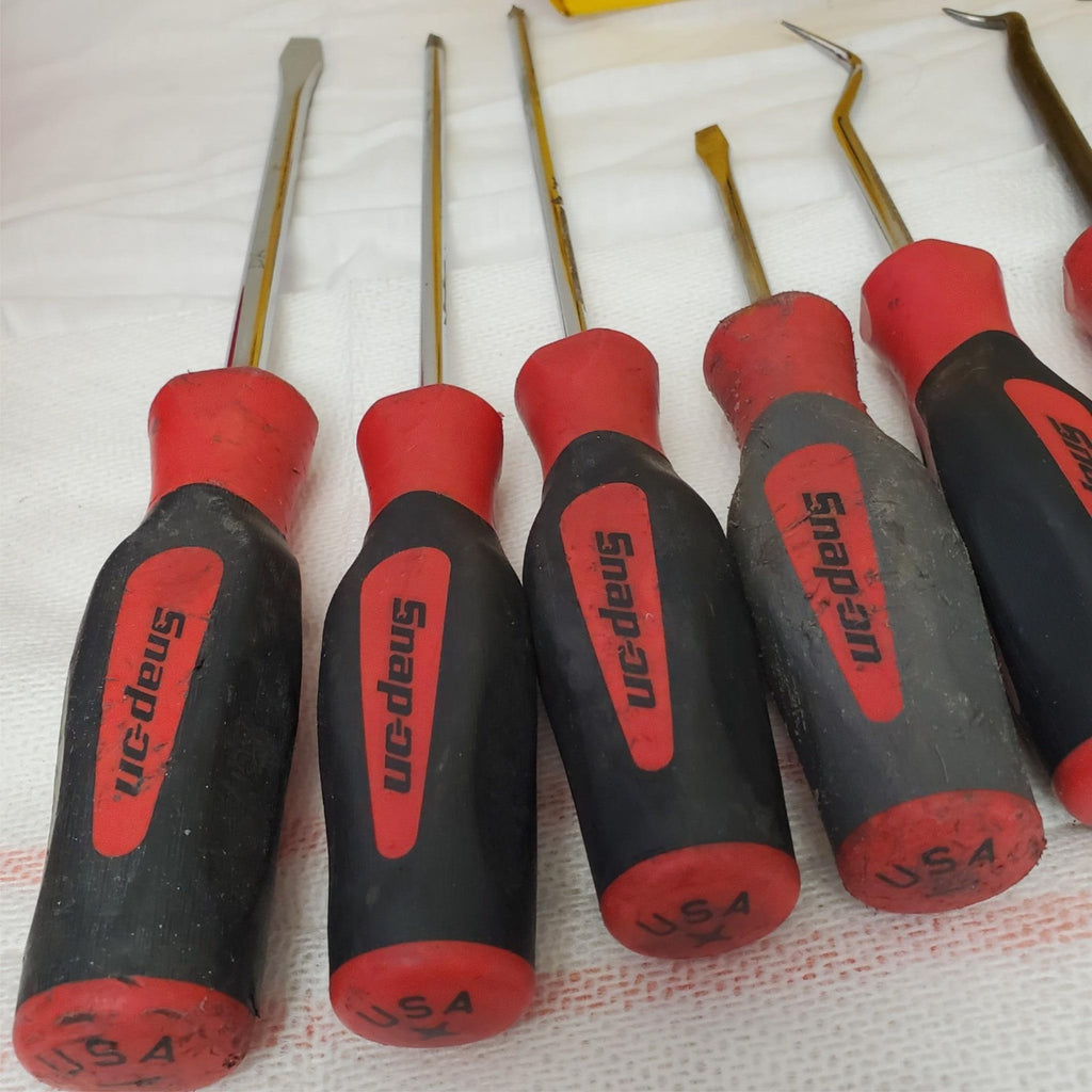Lot of 7 Assorted Snap-On Screwdriver LOT-990