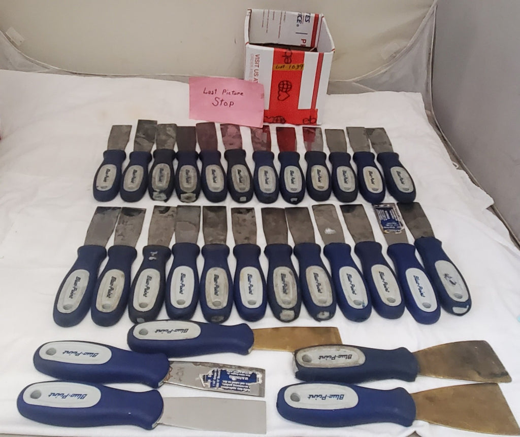 Lot of 29 Blue Point Putty Knife Knives Gasket Scraper Paint Remover LOT-1039