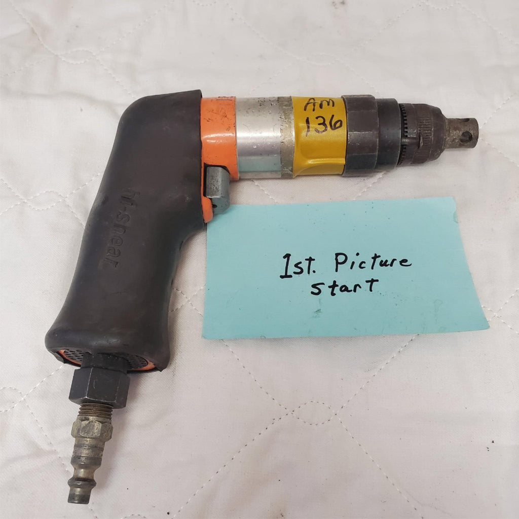 Hi-Shear 20000 D2 Pneumatic Rivet Gun Shaver Heavy Duty Aircraft Tool AM 136