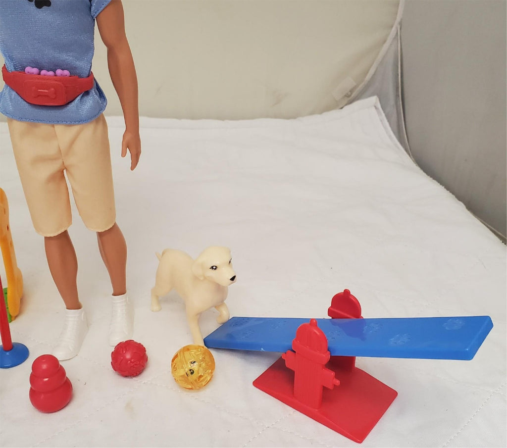 2019 Mattel Barbie Doll You Can Be Anything Dog Trainer Playset