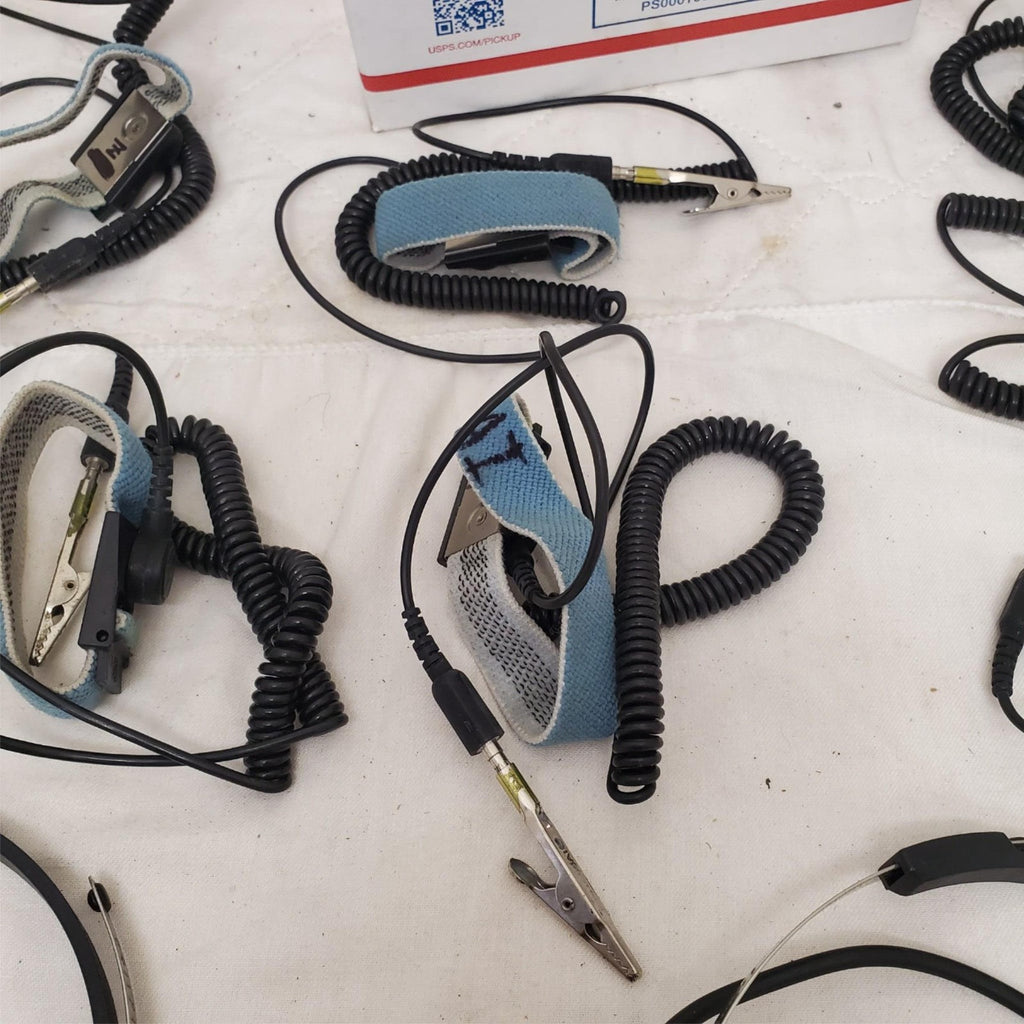 Lot of 11 piece  Led Lenser Anti Static ESD Adjustable Wrist Strap Lot-970