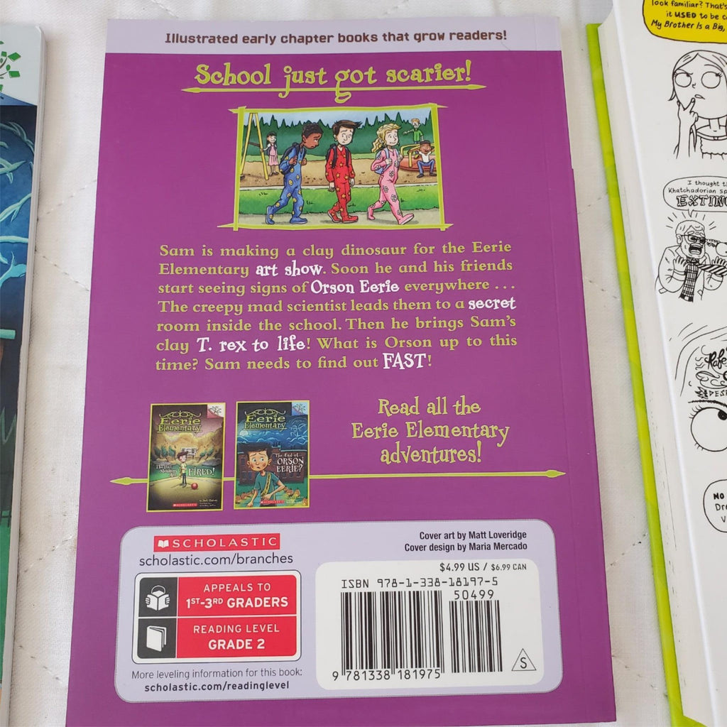 Lot of Assorted Last Kid on Earth & Eerie Elementary Series Books
