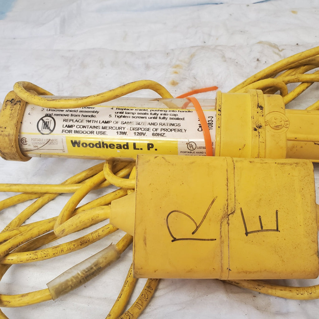 General Manufacturing Fluorescent Hand Lamp Fluorescent Light - Yellow