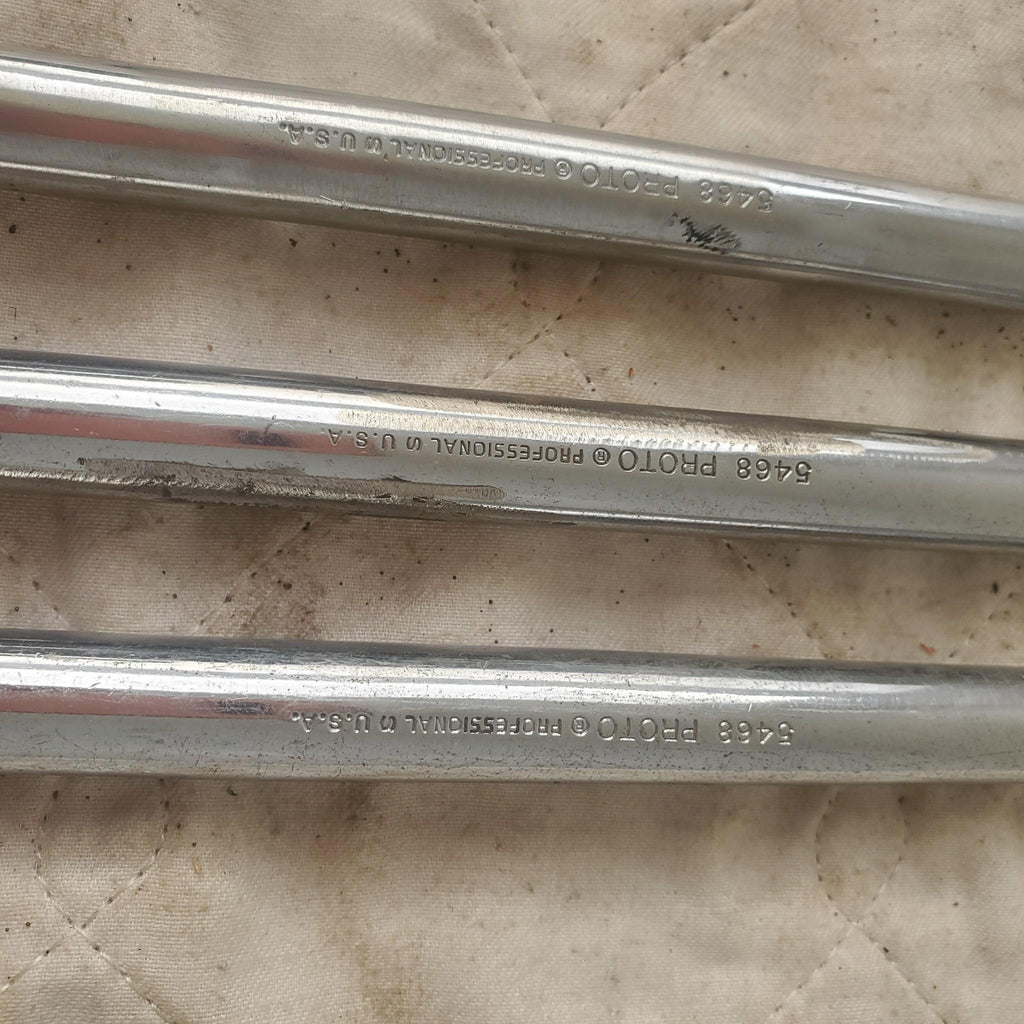 Lot of 3 PROTO Drive Flex Head Breaker Bar Extension LOT329