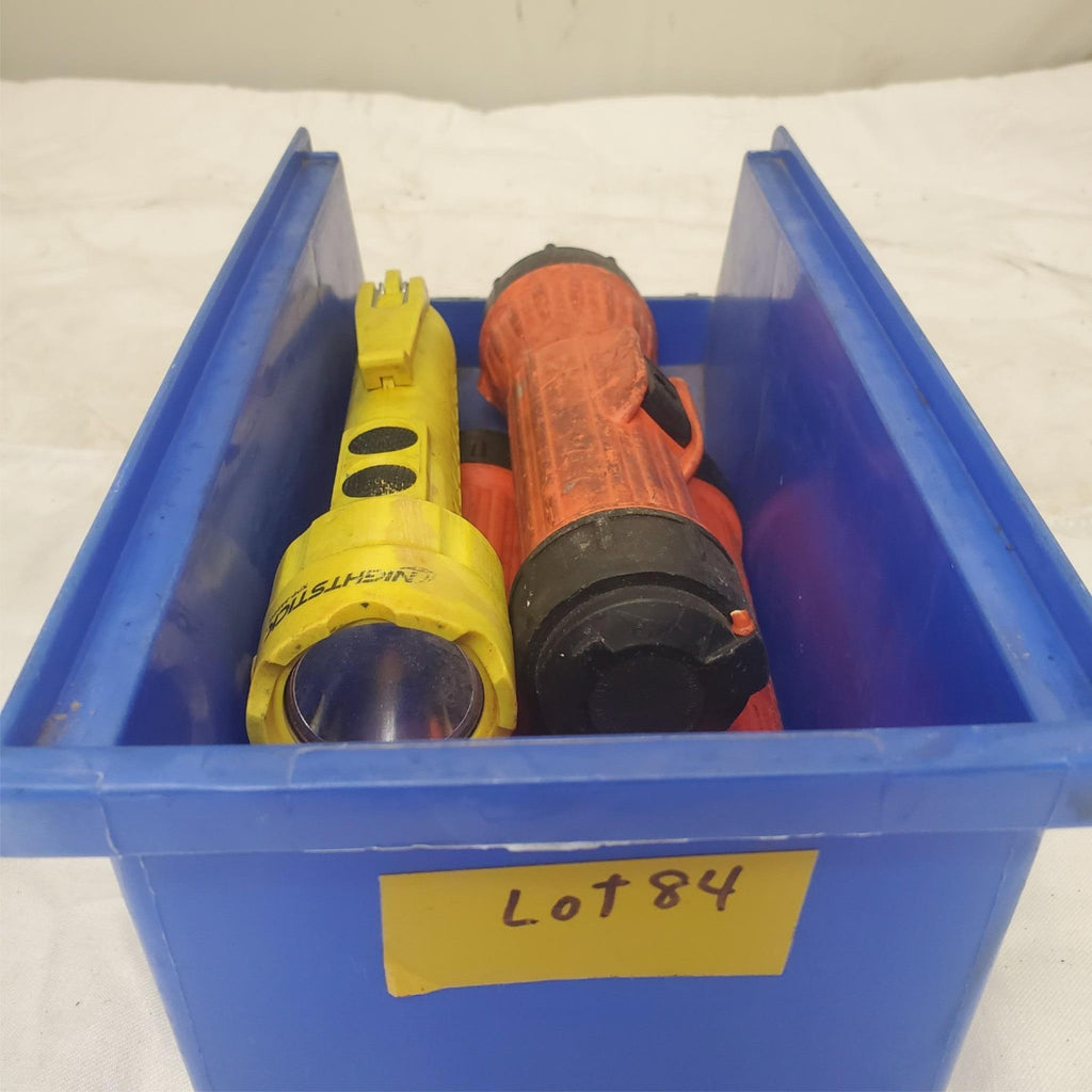 Lot of 4 Nightstick, Fulton and Brinkmann Legend Flashlight LOT-84