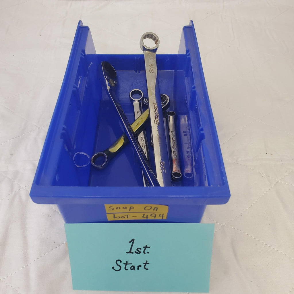 Lot of 7 Snap-On Combination Wrench & Double Box Offset Wrench LOT 494