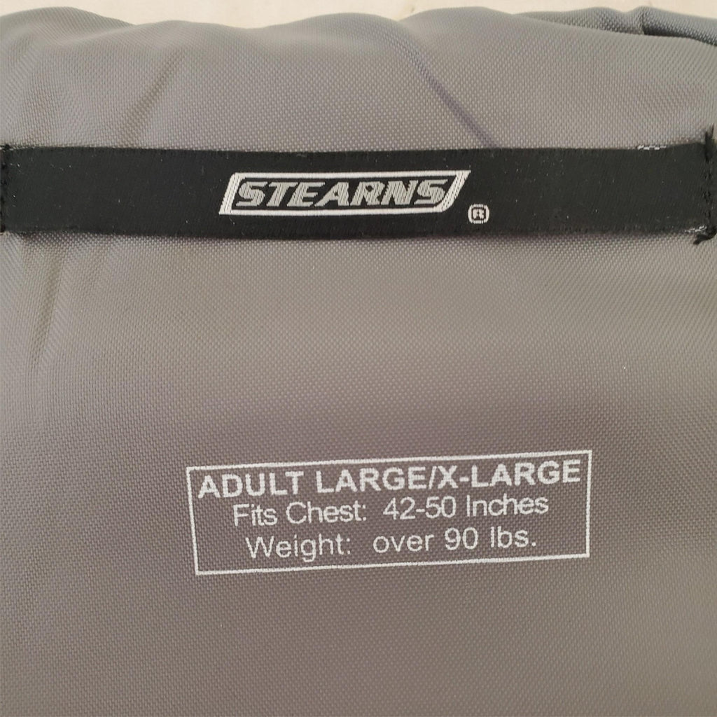 Stearns Watersports Life Jacket Catalog 6601 Type 3 PFD Adult Large/XL 42-50in 1