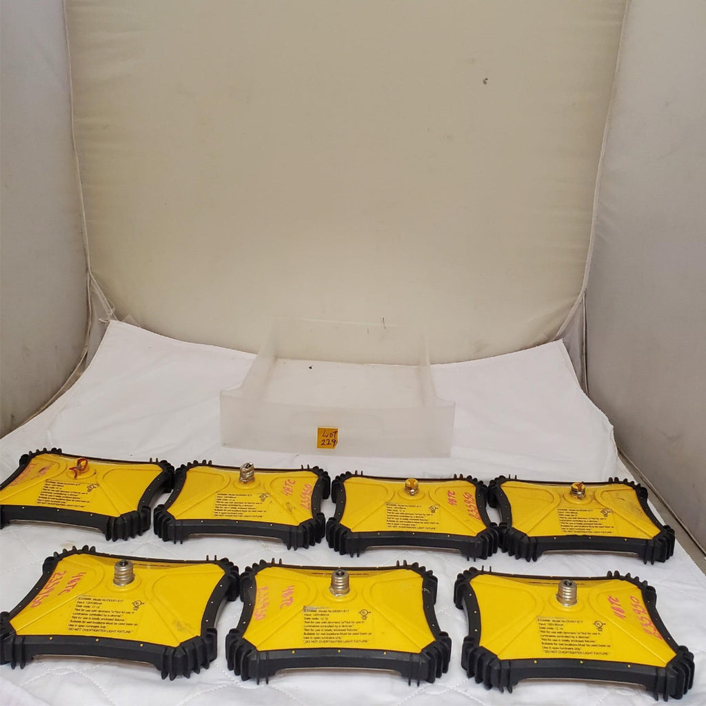 Set of 7 Southwire DD001-E17 Led Flat Panel Fixture LOT-229