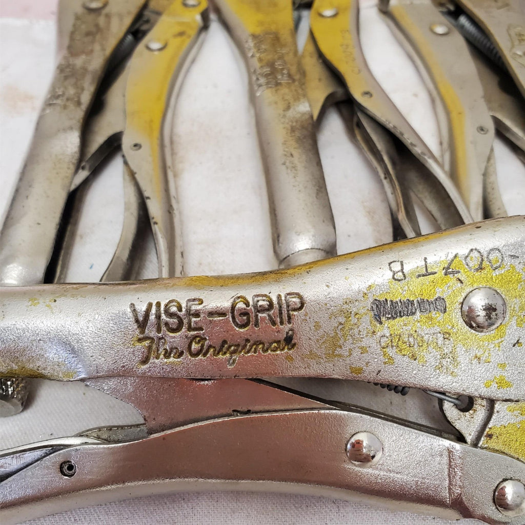 Lot of Vise Grip Straight Jaw Locking Pliers Set LOT-547