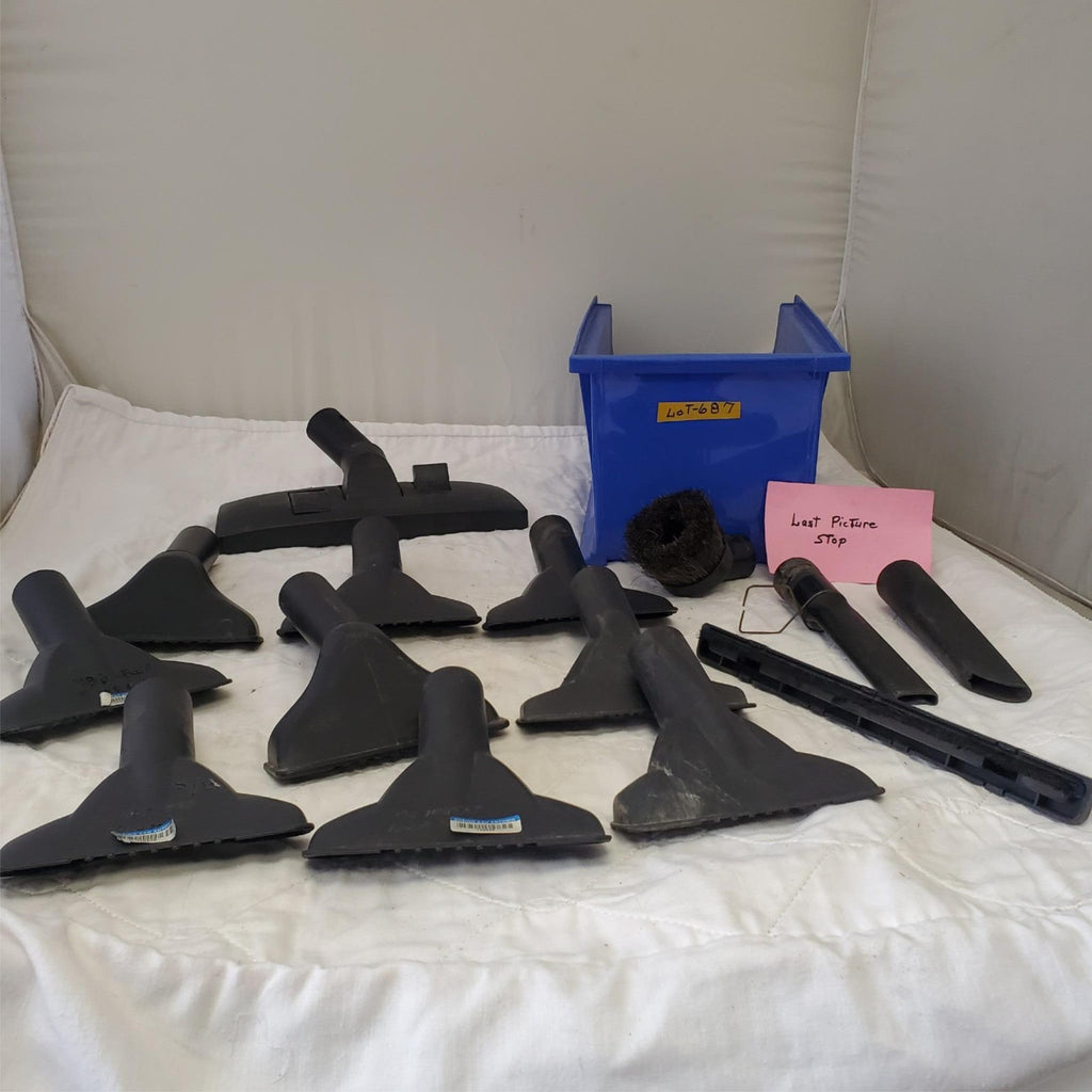 Lot of Various Vacuum Cleaner Brush Head Tool Attachments