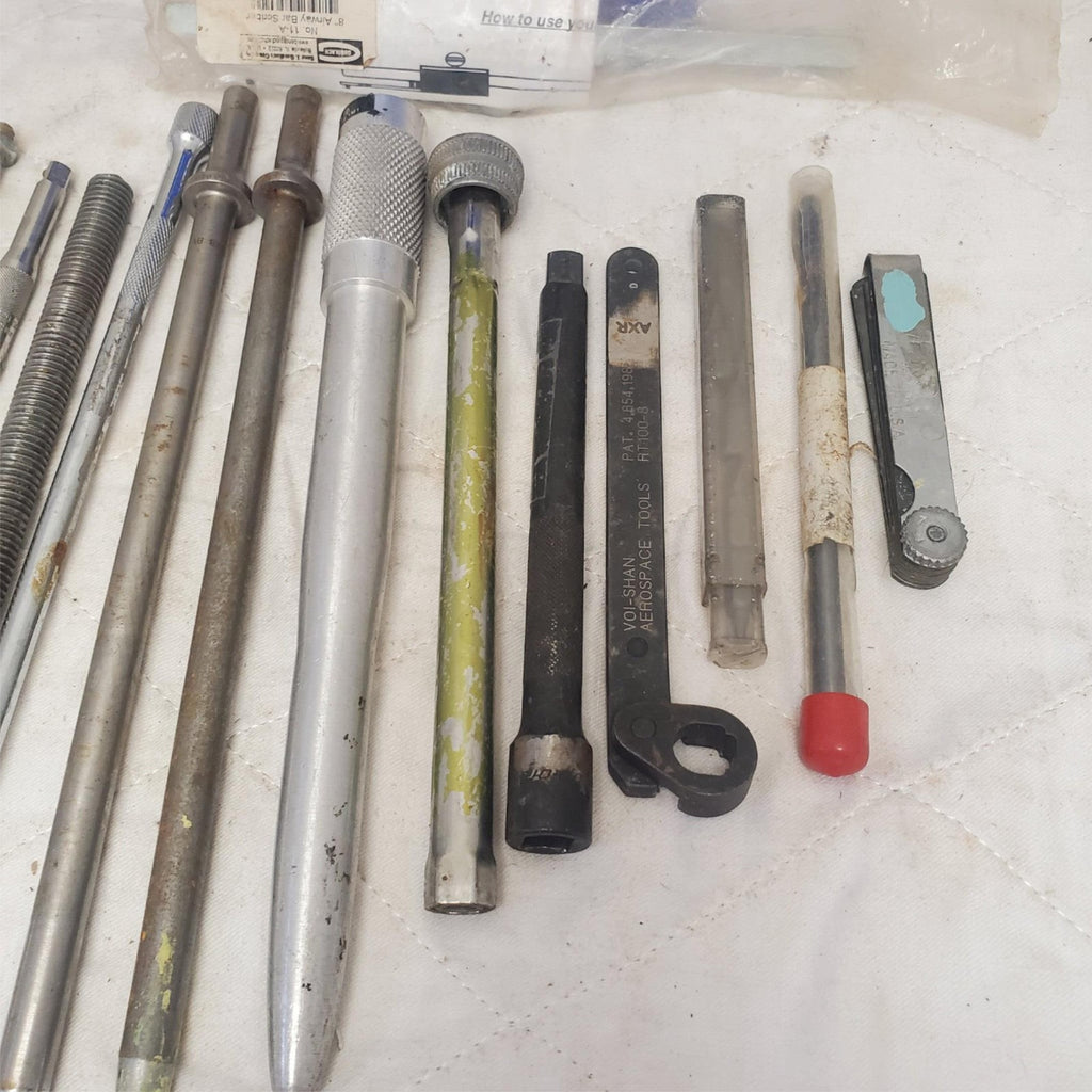 Mixed Lot of Assorted Machinist Tools Drill Bits Reamers Taps LOT-114