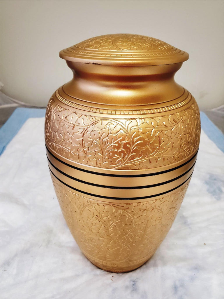 Modern Beautiful Design Handcrafted Urn for Human Ashes - BA-601