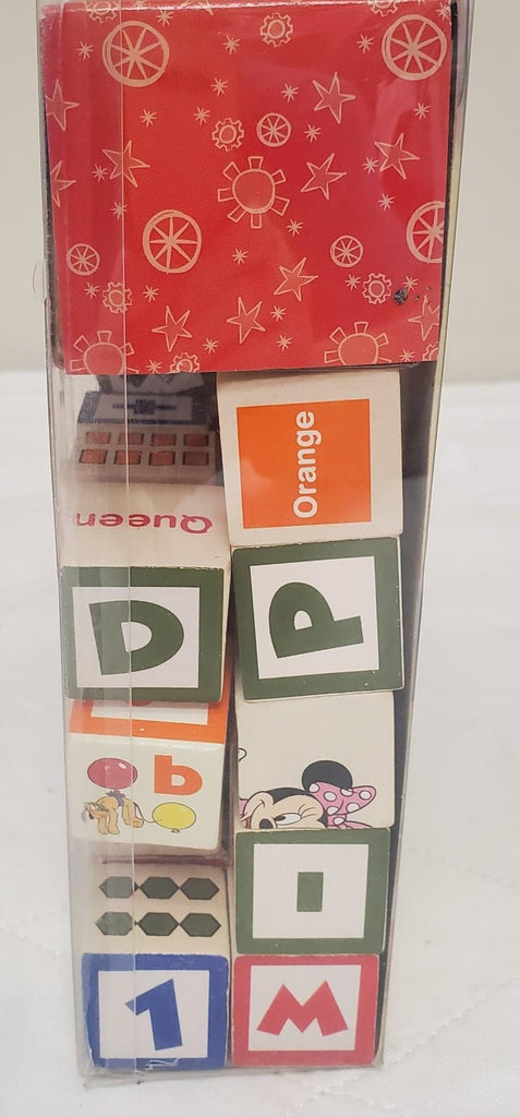 Disney Mickey Mouse Clubhouse Mickey & Minnie Learn & Grow Set of 40 Blocks Set