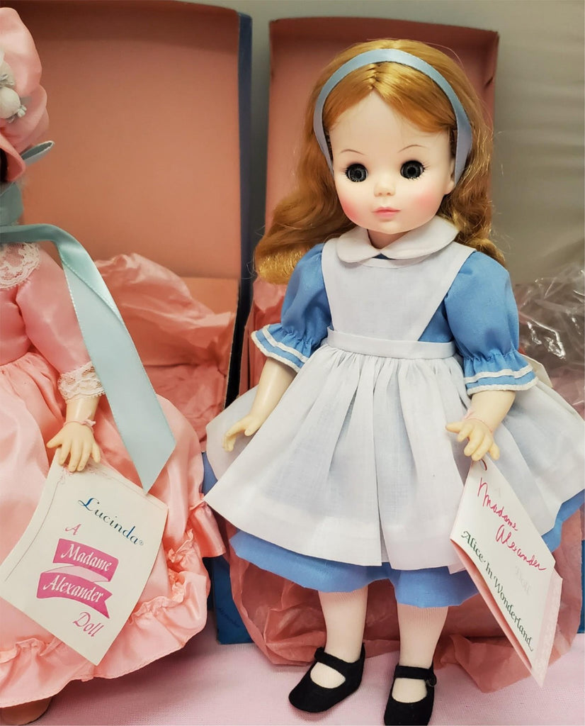 Madame Alexander #1535 Lucinda #1552 Alice Dolls Set with Box