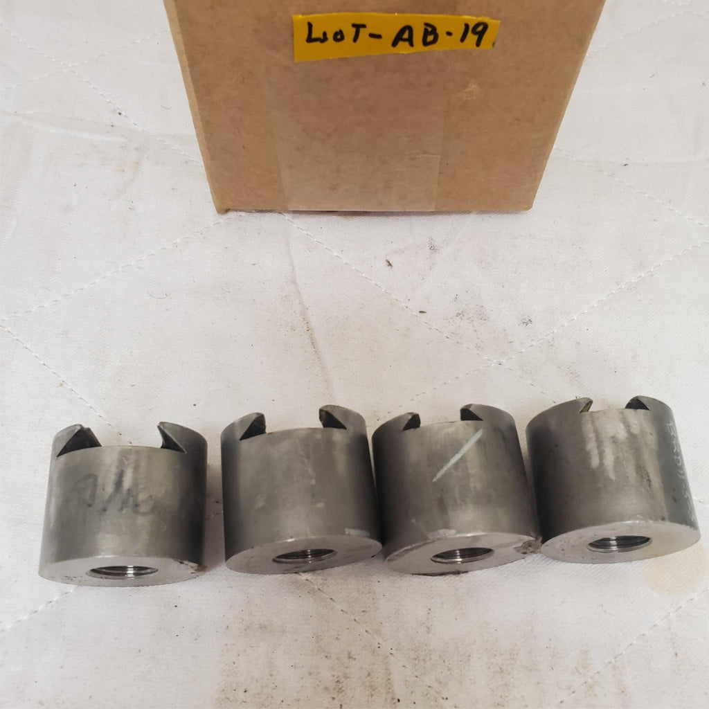 Lot of 4 Metal Slip Bushing Sleeves