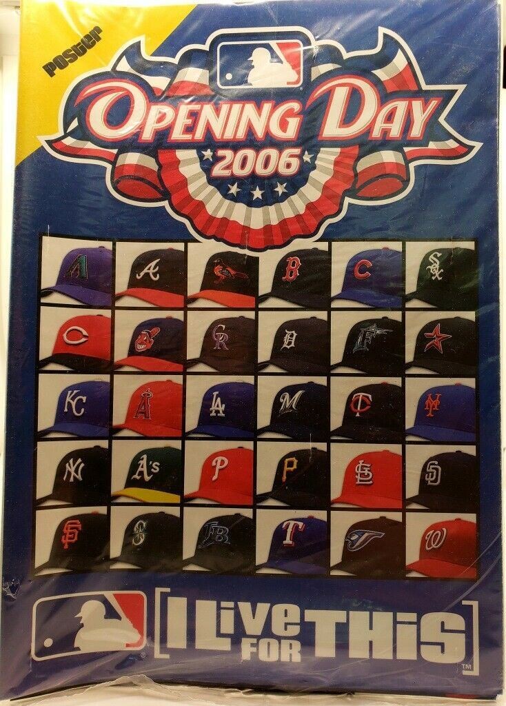 MLB Major League Baseball Opening Day 2006 Program, Sports Illustrated Magazines