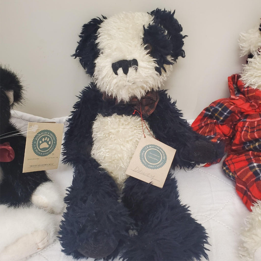 THE BOYDS BEARS Limited Edition Bear's Set of 3 Plush Stuffed Toy