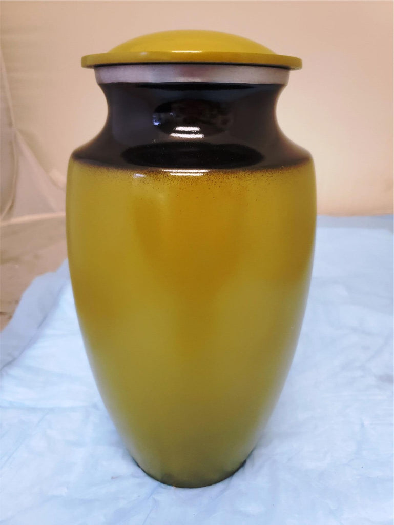 Modern Beautiful Design Handcrafted Urn for Human Ashes BAI-7699NK