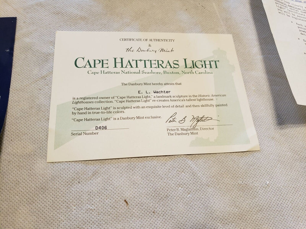 Cape Hatteras Light (Danbury Mint Historic American Lighthouses)